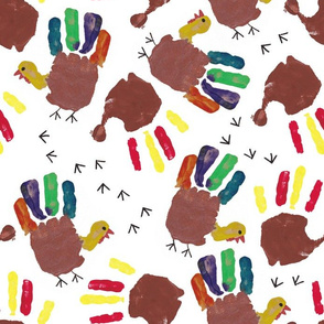 Thanksgiving Turkey Hand Print