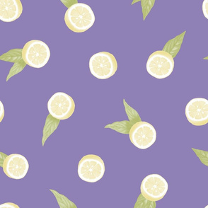 Lemons on Lavendar