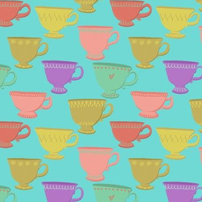 Retro Teacups