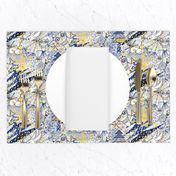 Winter Mod Limited Color Palette, large scale, blue yellow gray white