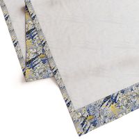 Winter Mod Limited Color Palette, large scale, blue yellow gray white