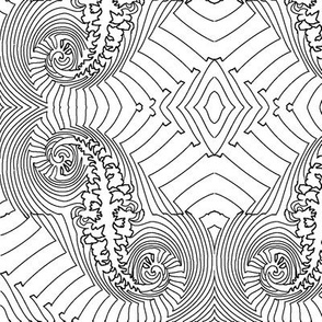 Fractal for Coloring Book