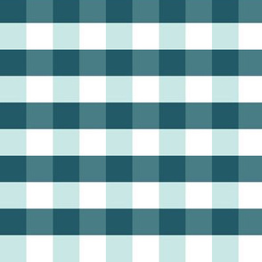 Gingham in blue