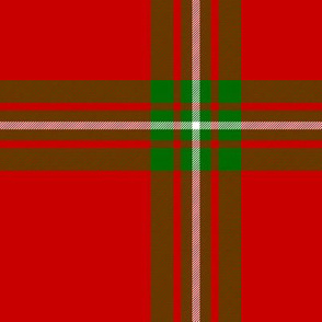 MacGregor tartan 1884 variant, 6"