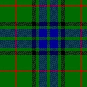 Lauder tartan,  6" modern colors, 1842 Vestiarium Scoticum