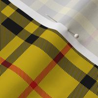 Lauder tartan, yellow 6"