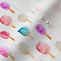 Watercolor popsicles mini