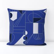 Abstract Hanukkah (Blue)