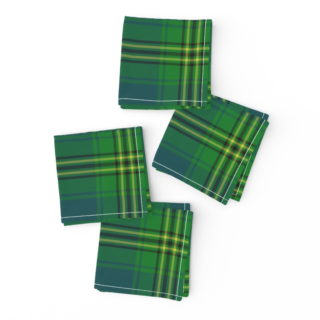 Oliver hunting tartan, 6" muted