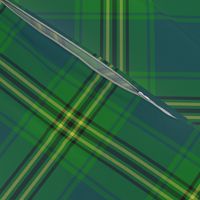 Oliver hunting tartan, 6" muted