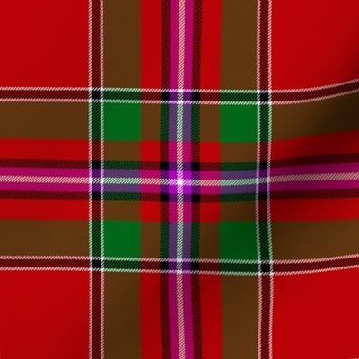 Leach / Leech / Leitch tartan #1, 6"