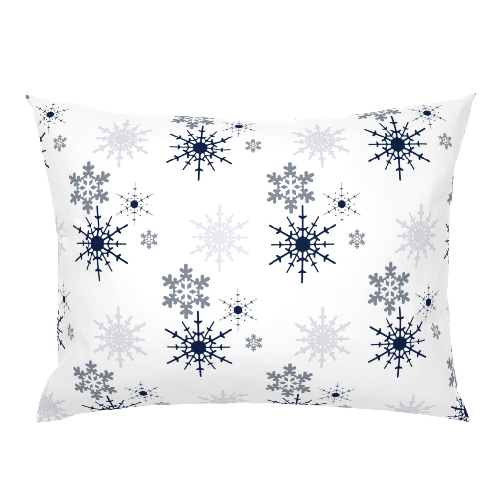 Geometric Christmas Snowflakes