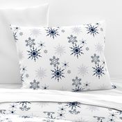 Geometric Christmas Snowflakes