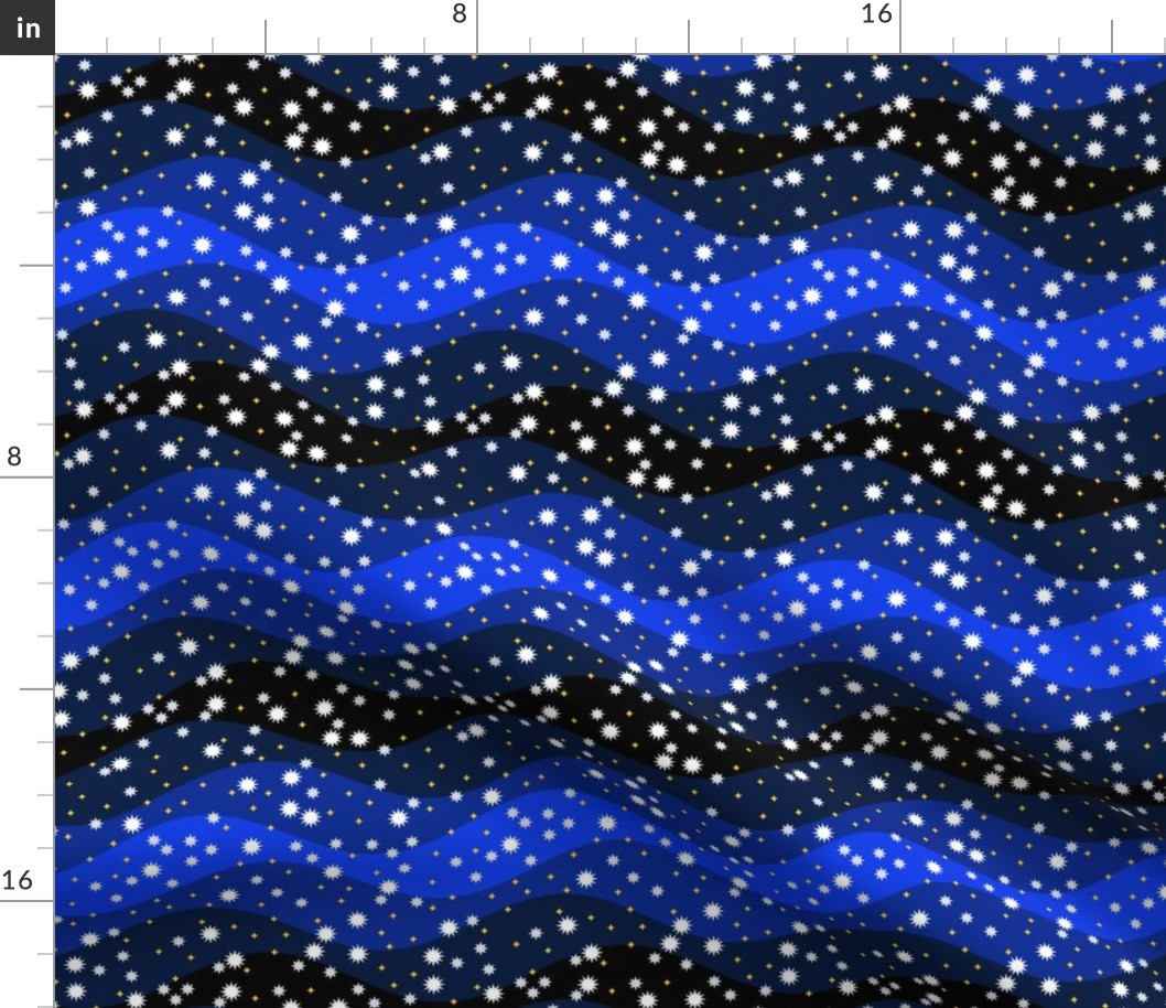 06918981 : starry winter night sky