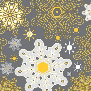 6919090-snowflake-flurry-by-jenniferjacksonlee