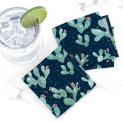 Desert Cactus (Navy)