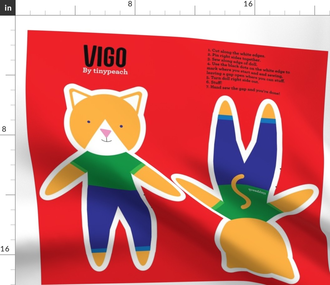 Vigo Cat Cut and Sew