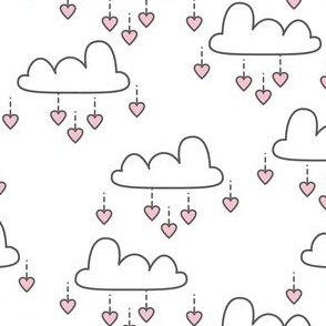 clouds-and-pink hearts