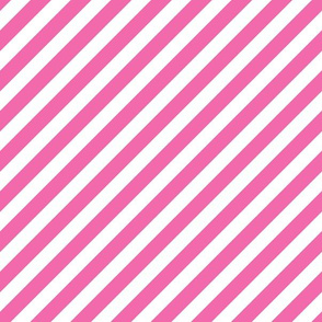 pink maui diagonal stripes // dark pink