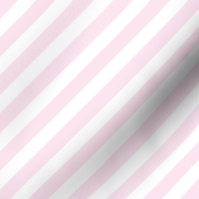 pink maui diagonal stripes // light pink