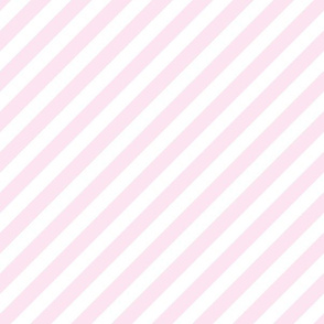 pink maui diagonal stripes // light pink