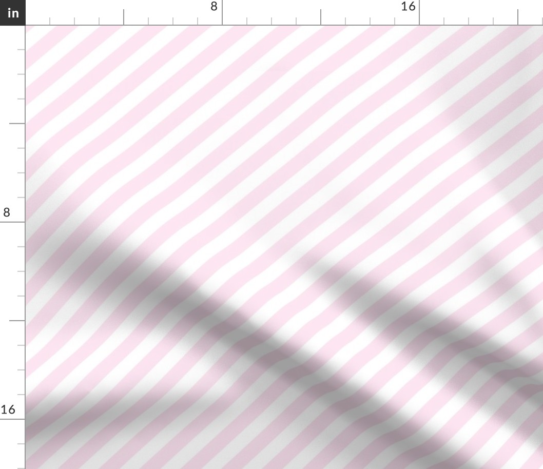 pink maui diagonal stripes // light pink