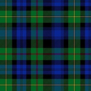 Farquharson / MacEwen / McEwan tartan, 6",  from Vestiarium Scoticum 1842