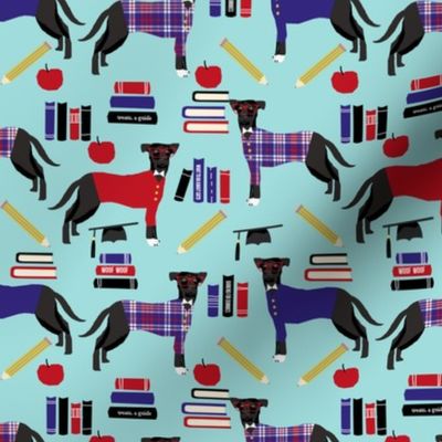 Dog teacher fabric