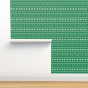 nordic christmas minimal sweater giftwrap holiday fabric green