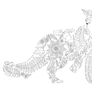 Coloring Fox