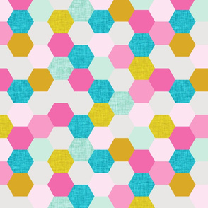 pink maui hexagons