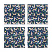 yellow lab beach fabric