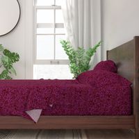 Textured Floral Dark Fuchsia