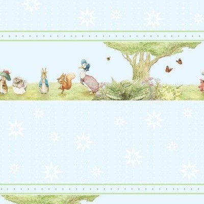 Beatrix Potter Childrens Wallpaper  Kids Wallpaper Company   kidswallpapercompany