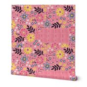 2024 Garden Joy Tea Towel Calendar (Rose)