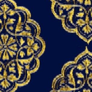 Ornament Deep Blue