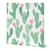 Summer Cacti // Large // White