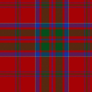 MacDonell of Keppoch tartan #1, 1746, 6"