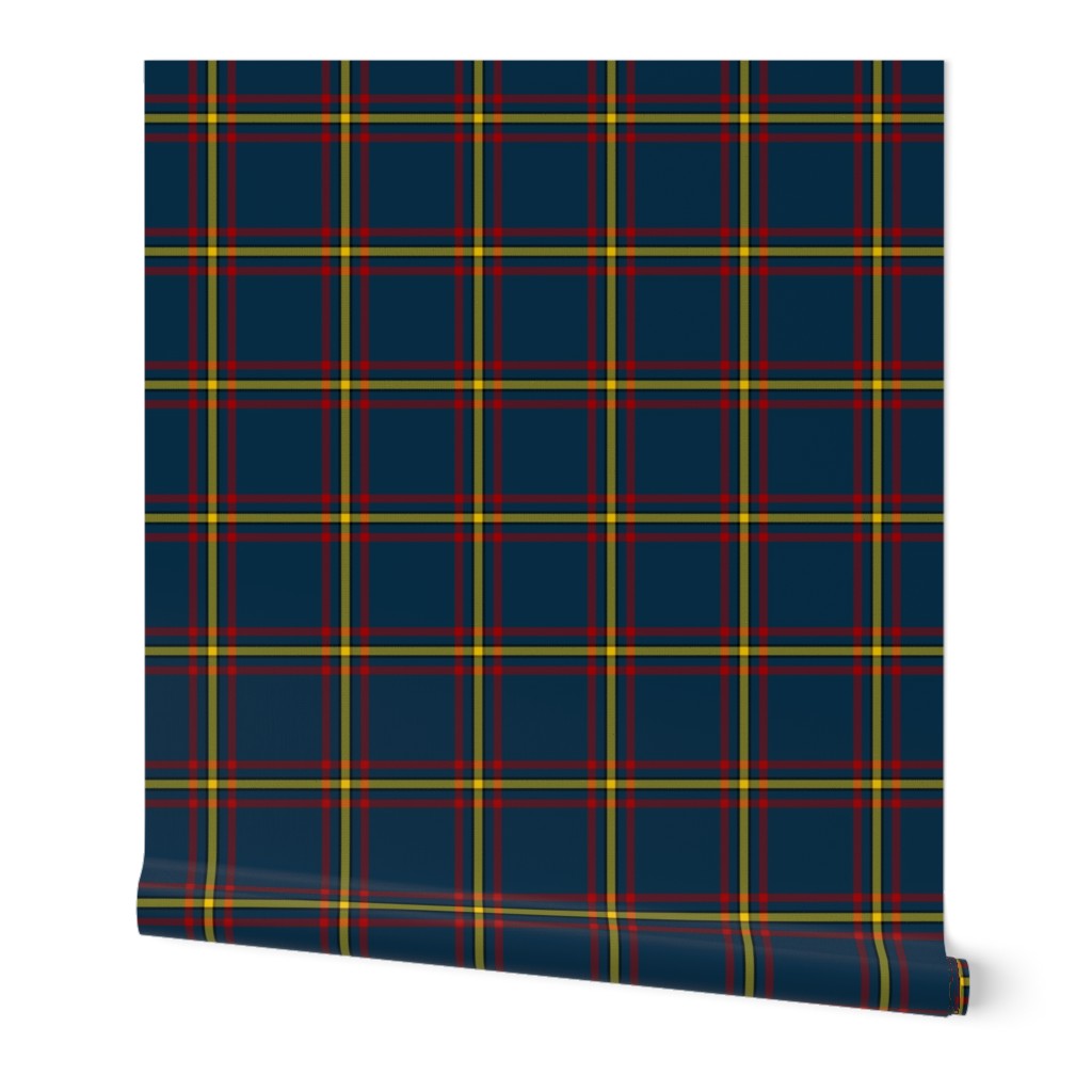 MacLaine hunting tartan from 1908 / MacLaine of Lochbuie hunting, 4" traditional colors