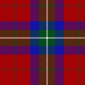 Ruthven tartan, 6" bright, 1842 Vestiarium Scoticum