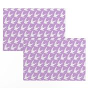 swallow // woodland bird nature animal swallows nursery fabric lilac