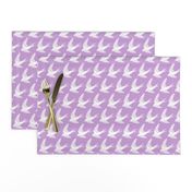 swallow // woodland bird nature animal swallows nursery fabric lilac