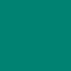 Solid Pine Green Blue (#008272)