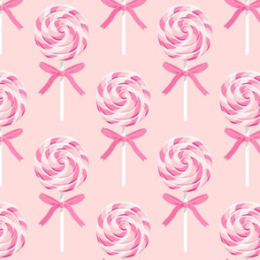 whirly pop - pink on pink  - lollipop fabric