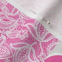 Pink Maui Mermaid Patchwork Blanket // Rotated