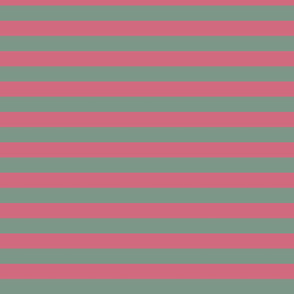 Even stripes-raspberry lichen