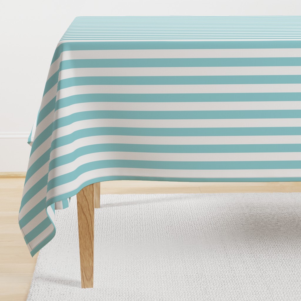 Large Seafoam Stripes