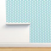 Large Seafoam Polka Dots