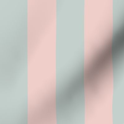 stripes-powder pink and gray 