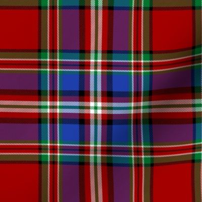 MacFarlane red tartan #1, 6" , 1819 Wilson's of Bannockburn